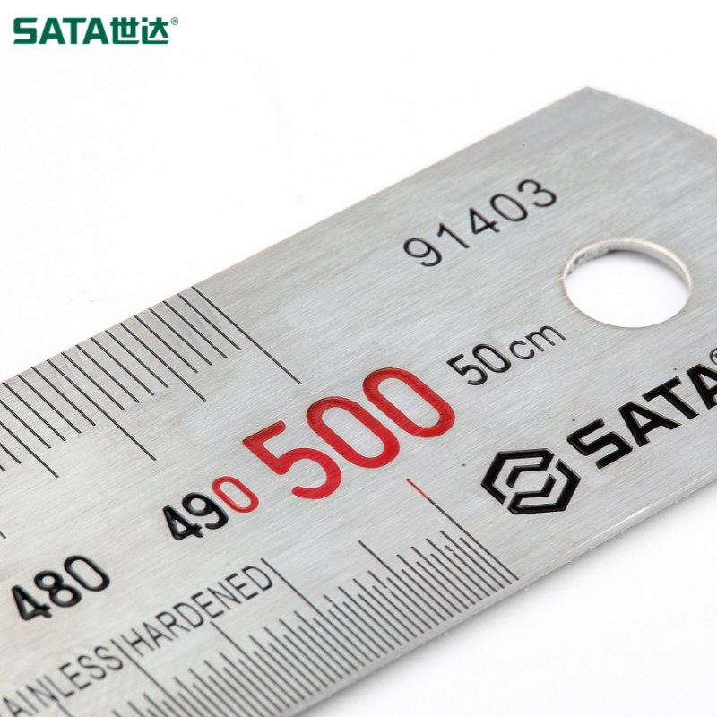 SATA/世达 钢直尺500MM 91403
