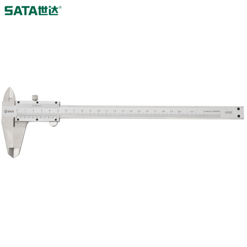 SATA/世达 机械式游标卡尺0-200MM 91502