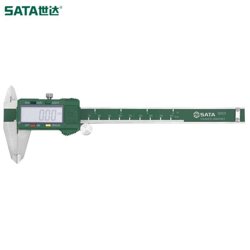 SATA/世达 数显式游标卡尺0-150MM 91511