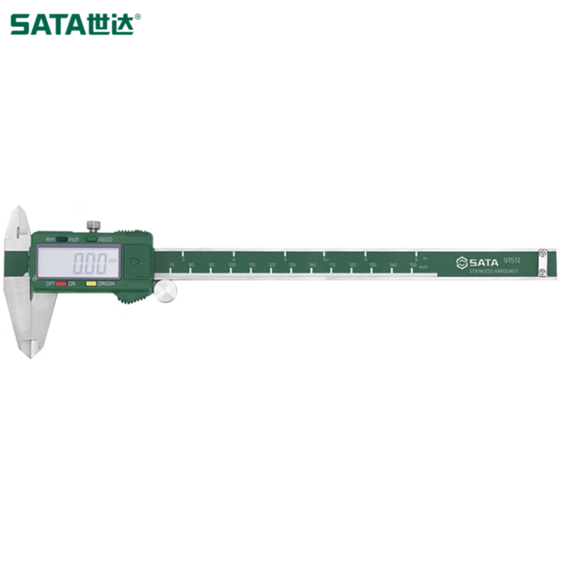 SATA/世达 数显式游标卡尺0-200MM 91512