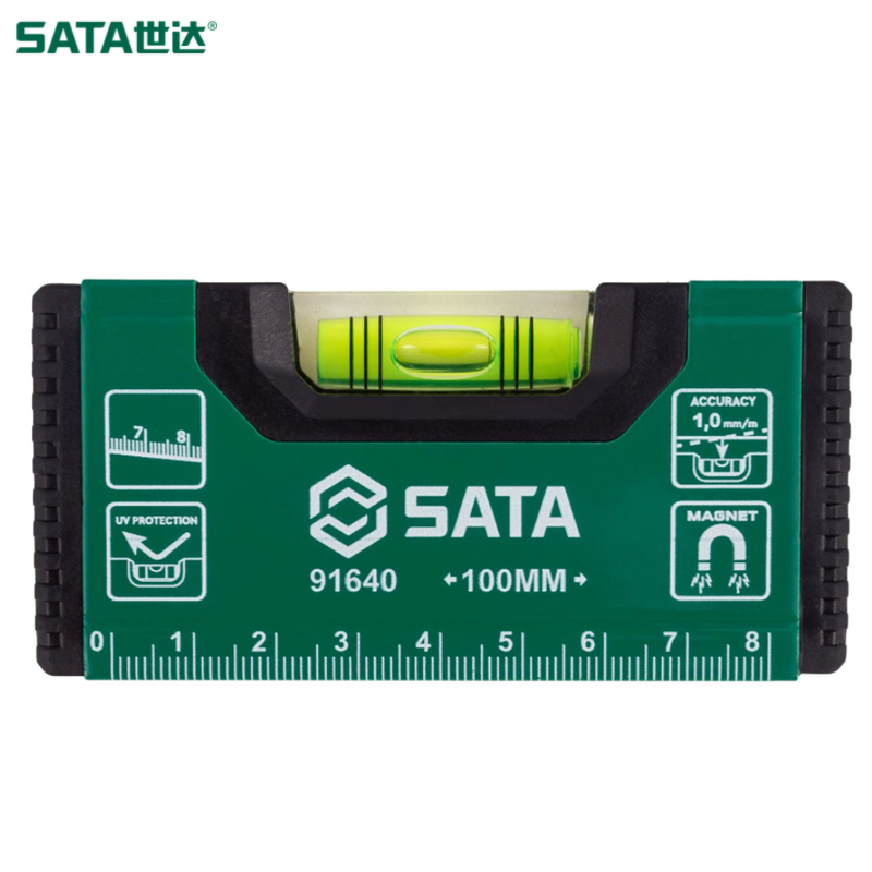 SATA/世达 带磁水平尺100MM 91640