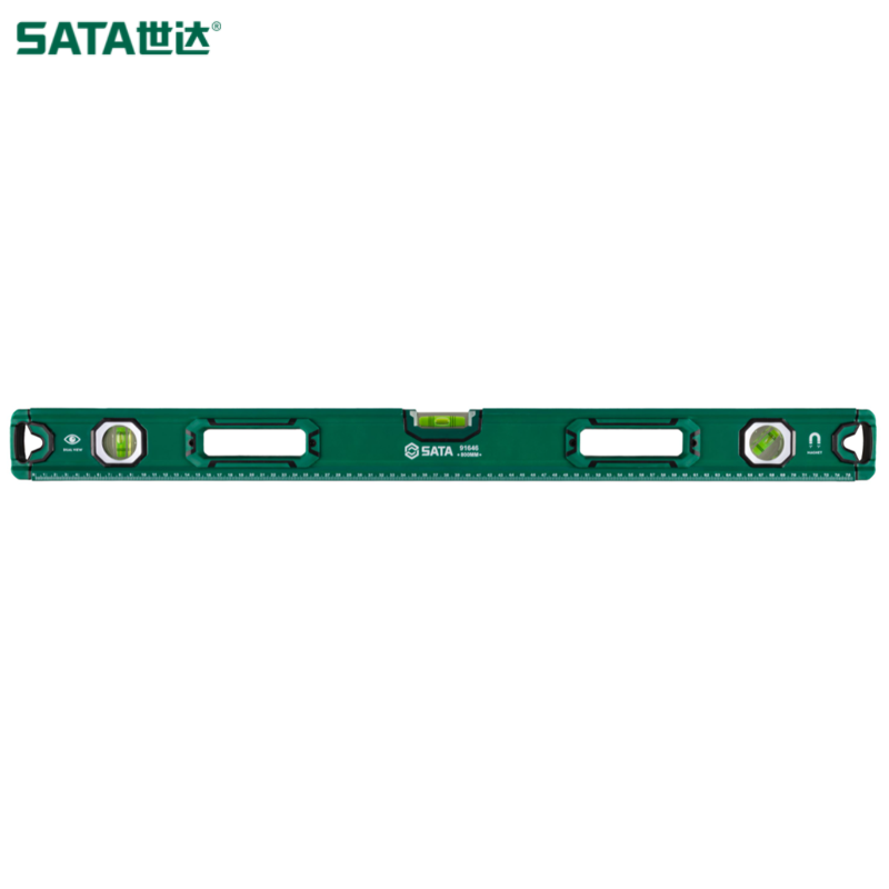 SATA/世达 带磁三水平泡水平尺800MM 91646