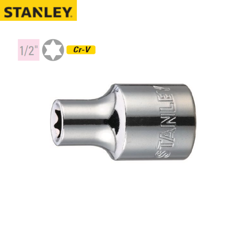 STANLEY/史丹利 12.5MM系列花形套筒E10 92-545-1-22