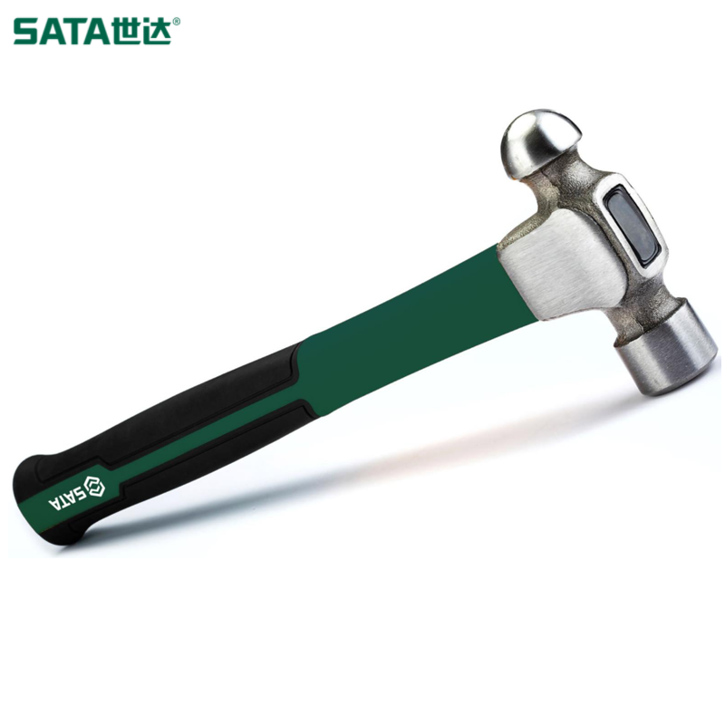 SATA/世达 玻璃纤维柄圆头锤1磅 92302