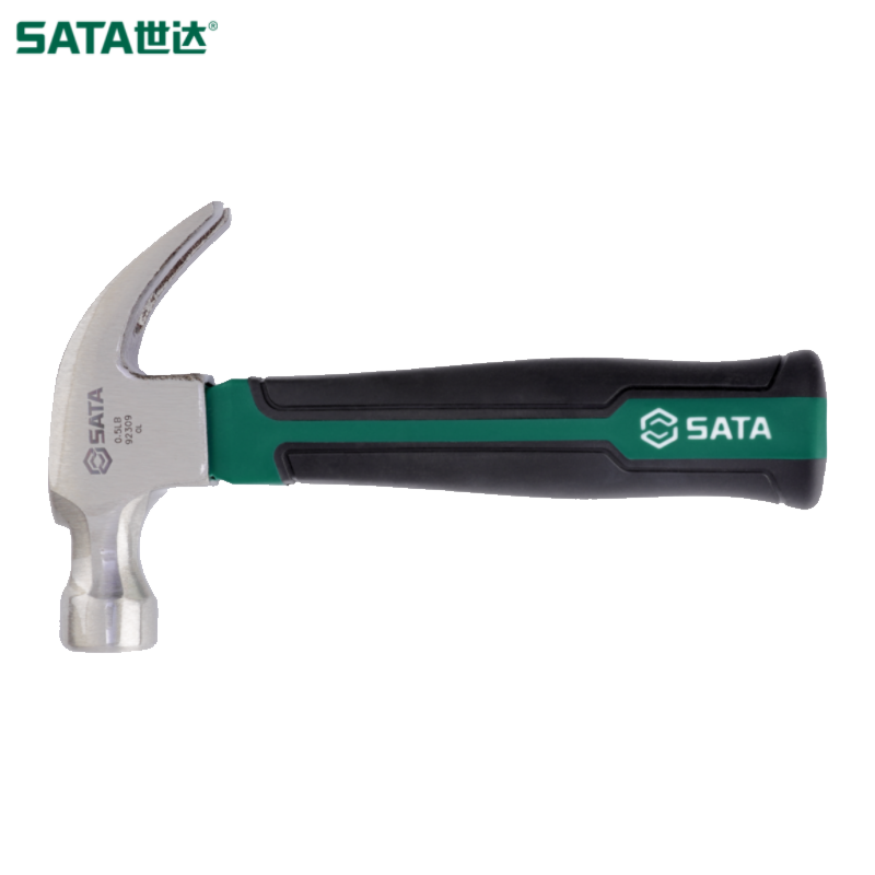 SATA/世达 玻璃纤维短柄羊角锤0.5磅(带磁) 92309