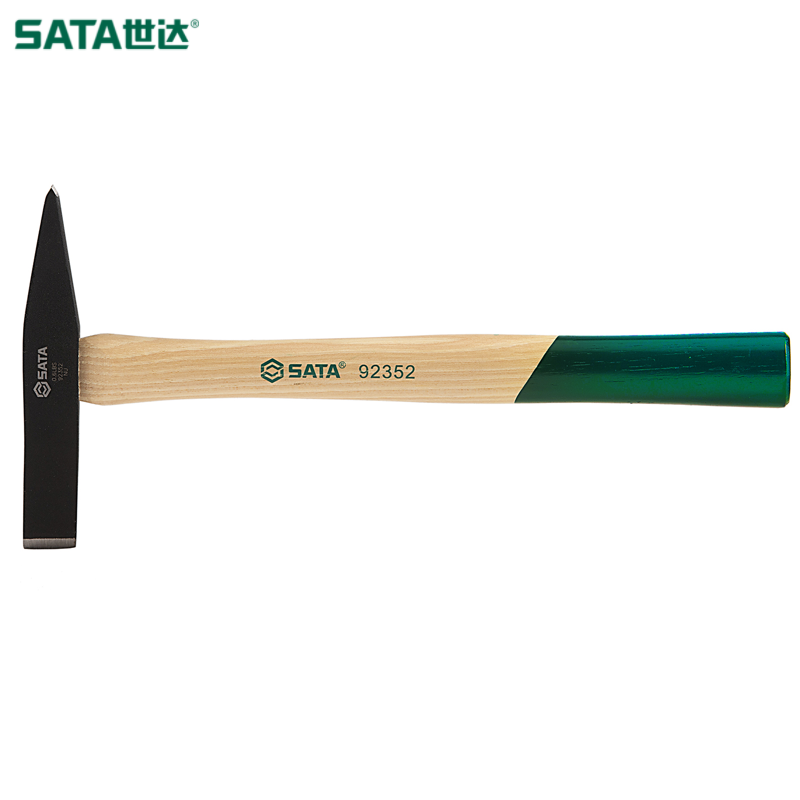 SATA/世达 胡桃木柄焊工除锈锤0.6磅 92352