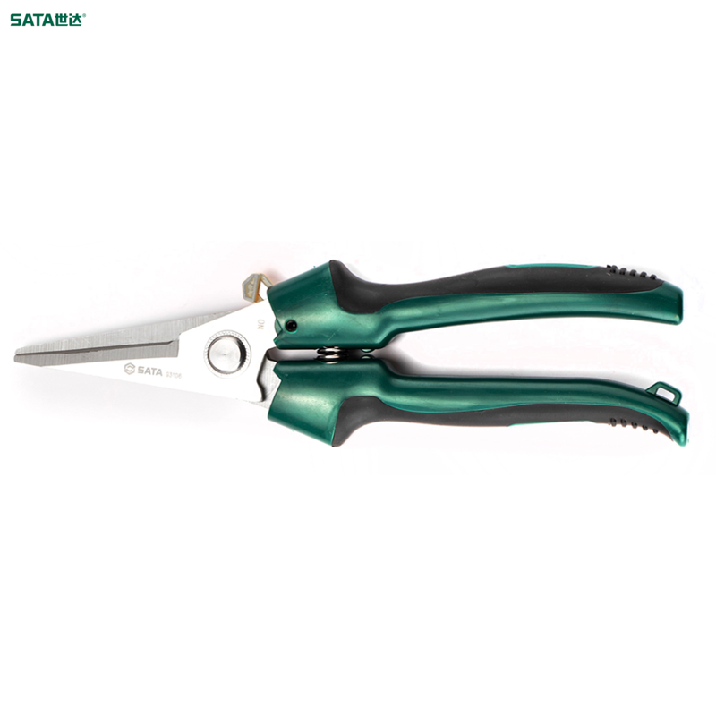 SATA/世达 双色柄多用剪8" 93106