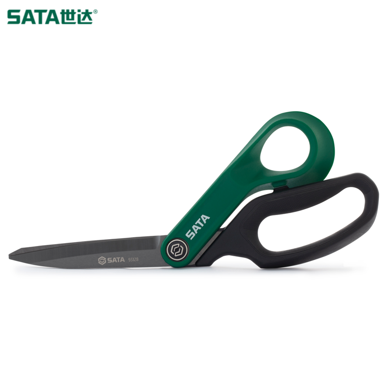SATA/世达 橡塑柄长刃专业剪 93128