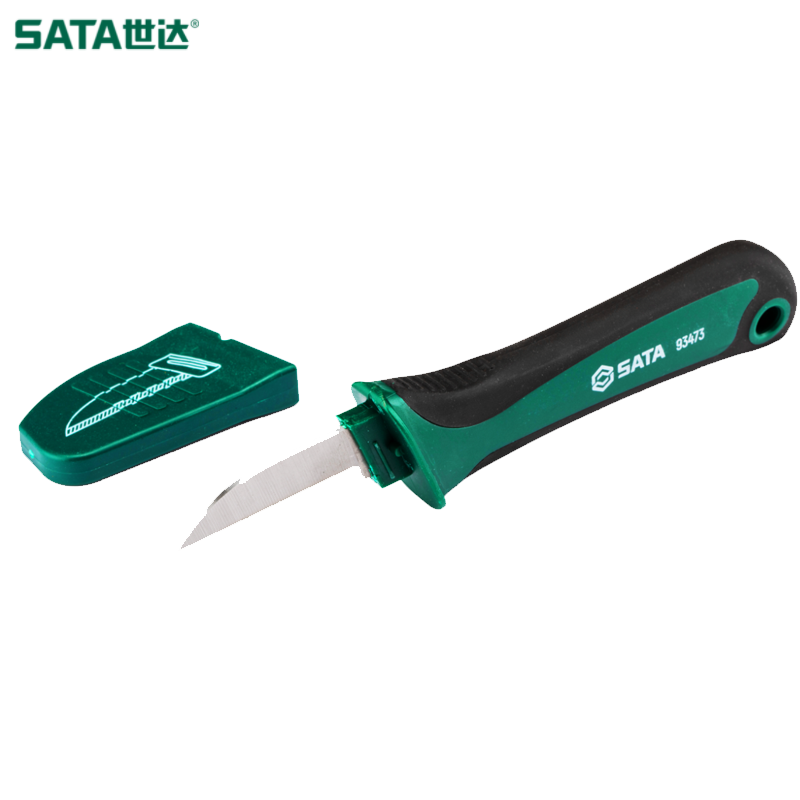 SATA/世达 直刃式电缆剥线刀 93473