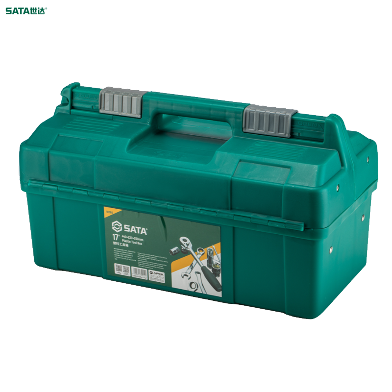 世达/sata 三翻斗塑料工具箱17" 95166