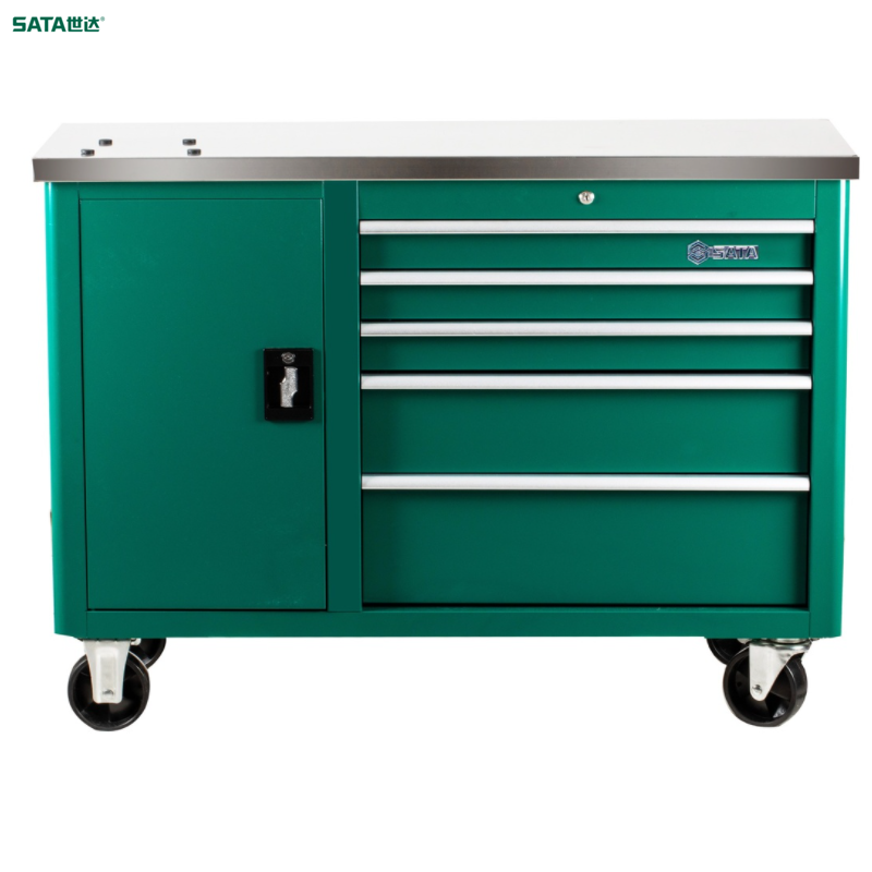 SATA/世达 五抽屉带轮工具车 95208