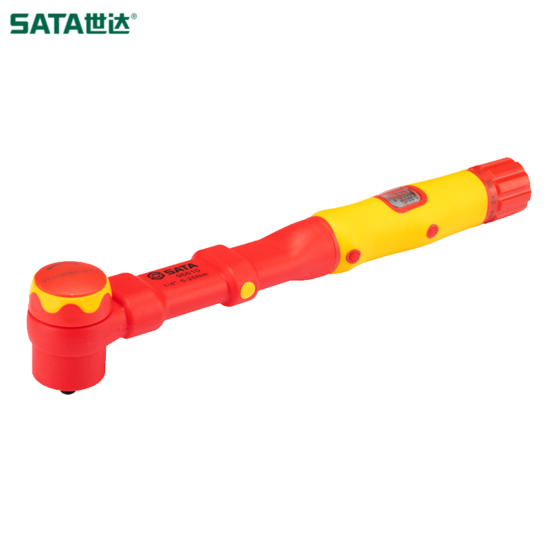 SATA/世达 1/4"系列VDE绝缘扭力扳手5-25N·m 96610