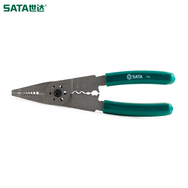 SATA/世达 汽车专用七合一剥线钳8" 97521