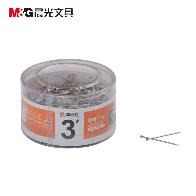 晨光/mg 晨光大头针办公用PVC筒装ABS92601 ABS92601
