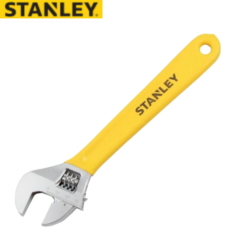 STANLEY/史丹利 B系列沾塑柄活动扳手10"/250mm STAD01010-23
