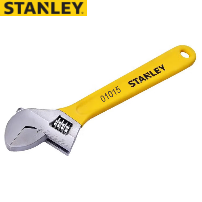 STANLEY/史丹利 B系列沾塑柄活动扳手15"/375mm STAD01015-23