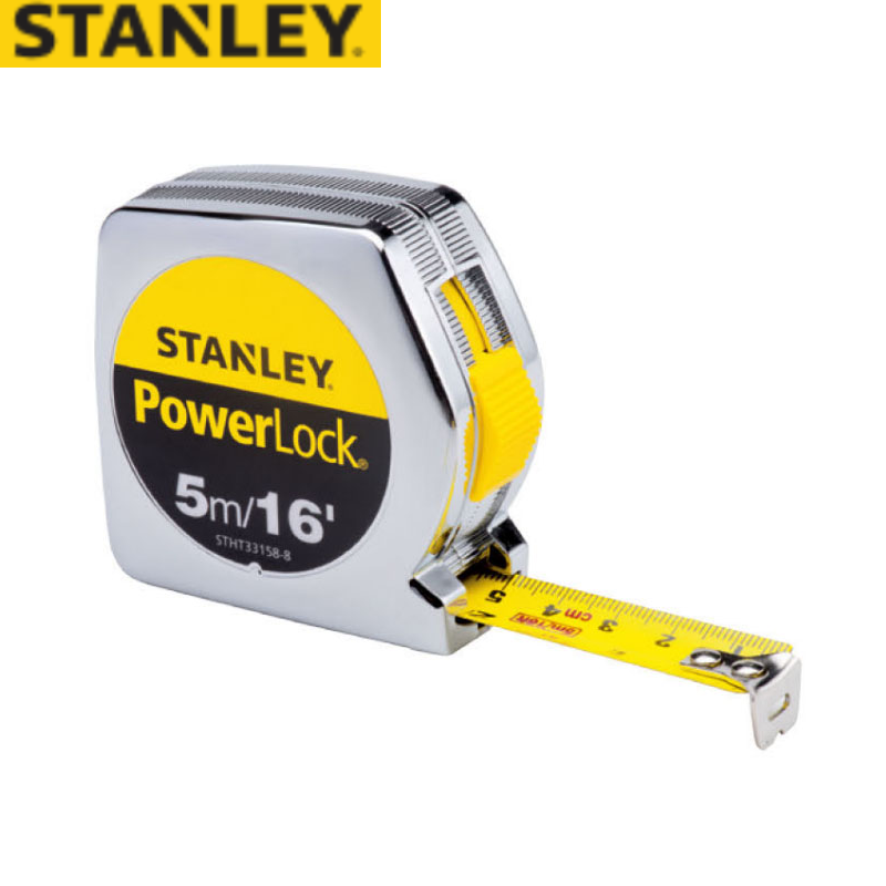 STANLEY/史丹利 POWERLOCK公英制卷尺5m STHT33158-8-23