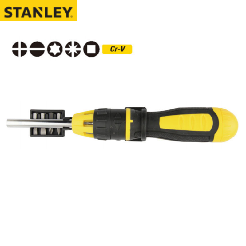 STANLEY/史丹利 11件套棘轮换头螺丝批 STHT68010-8