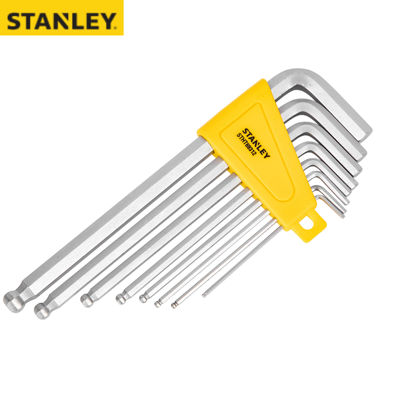 STANLEY/史丹利 8件套公制长球头内六角扳手 STHT69312-23