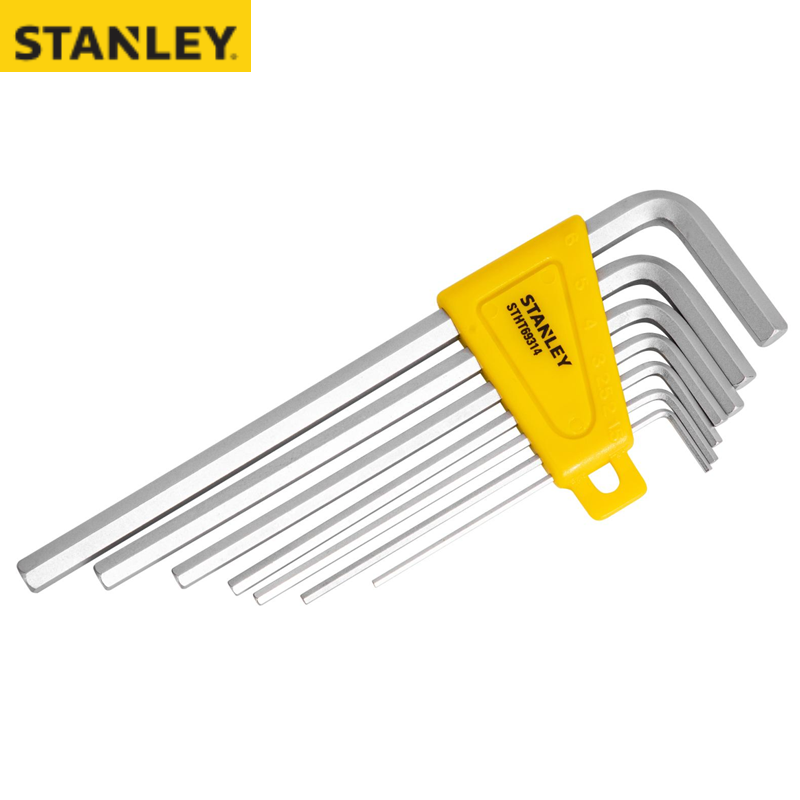 STANLEY/史丹利 7件套公制长平头内六角扳手 STHT69314-23