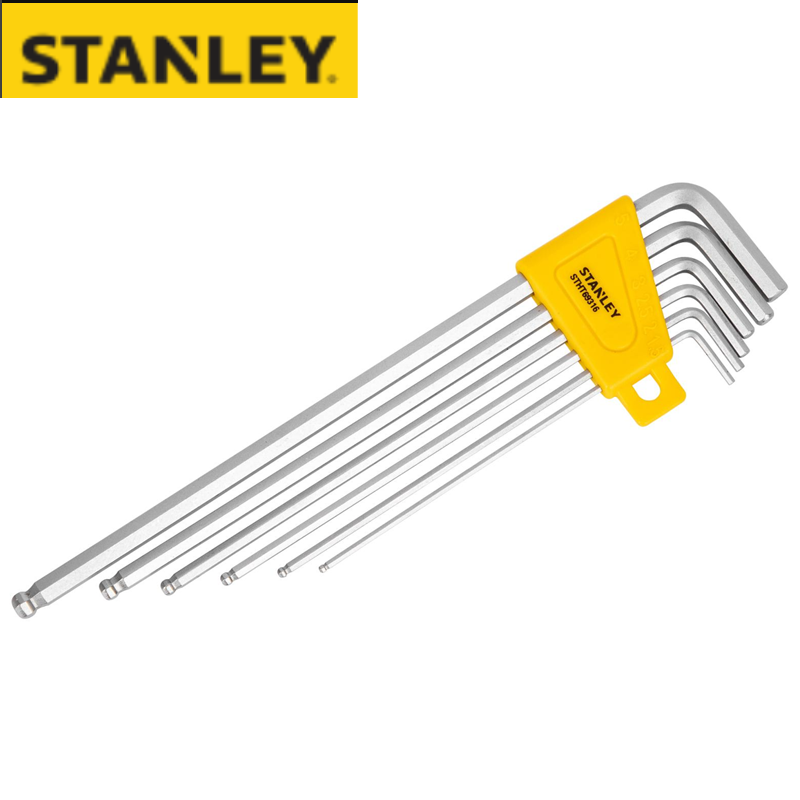 STANLEY/史丹利 6件套公制长球头内六角扳手 STHT69316-23