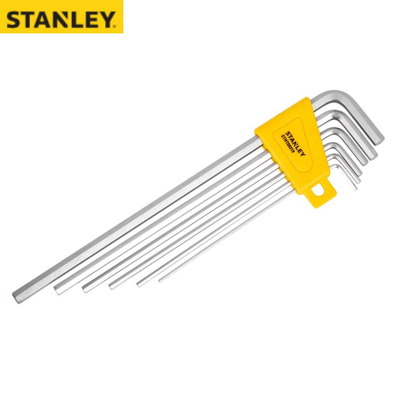 STANLEY/史丹利 6件套公制加长平头内六角扳手 STHT69319-23