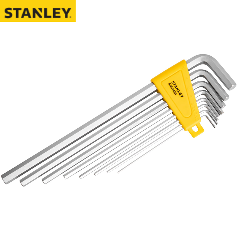 STANLEY/史丹利 8件套公制加长平头内六角扳手 STHT69321-23