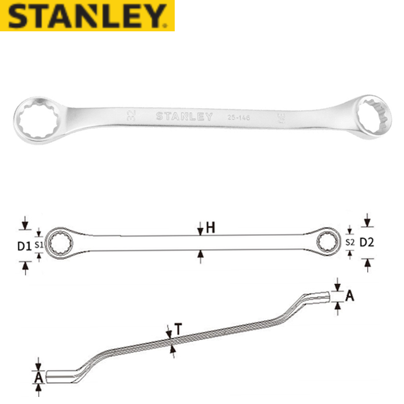 STANLEY/史丹利 B系列双梅花扳手 16x18mm STMT25140-23