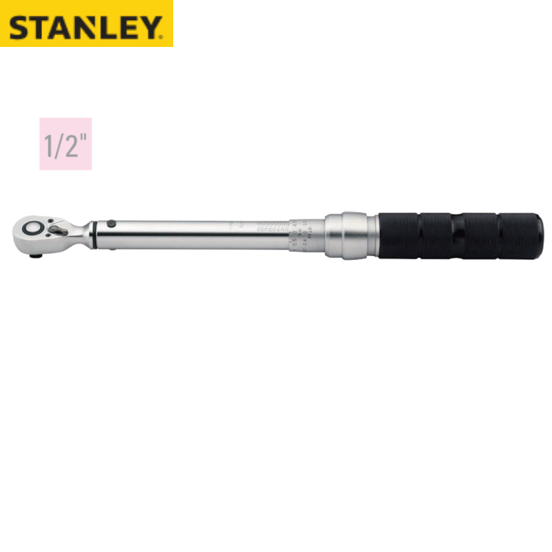 STANLEY/史丹利 1/2" 系列双刻度扭力扳手  20-100Nm/15-73.5 lbf-ft 3%AC STMT73589-1-23