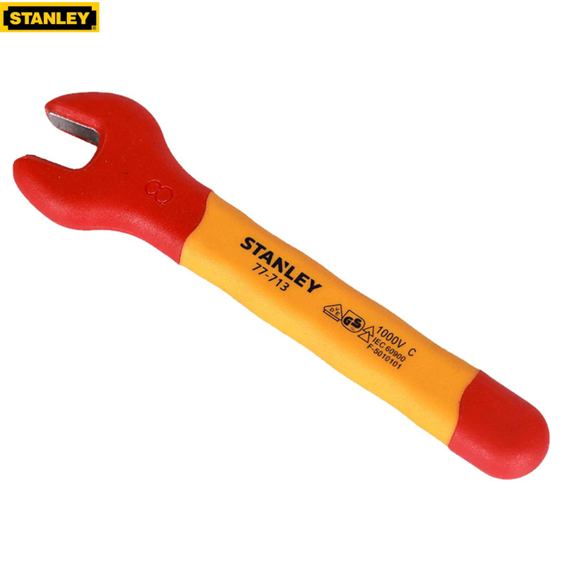STANLEY/史丹利 双色绝缘开口扳手18mm STMT77725-23B