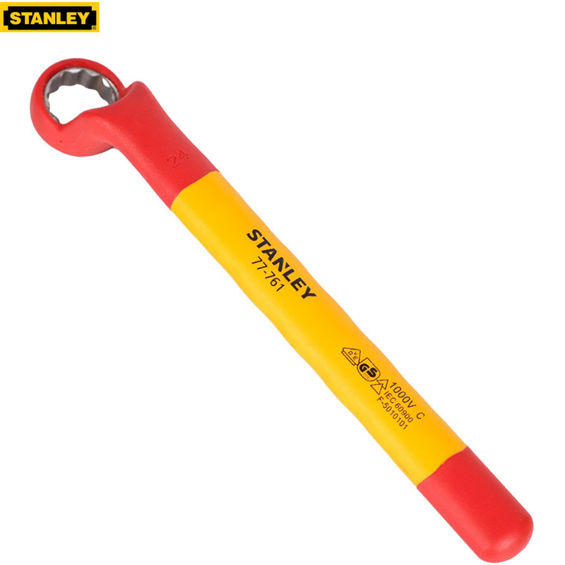 STANLEY/史丹利 双色绝缘梅花扳手15mm STMT77754-23B