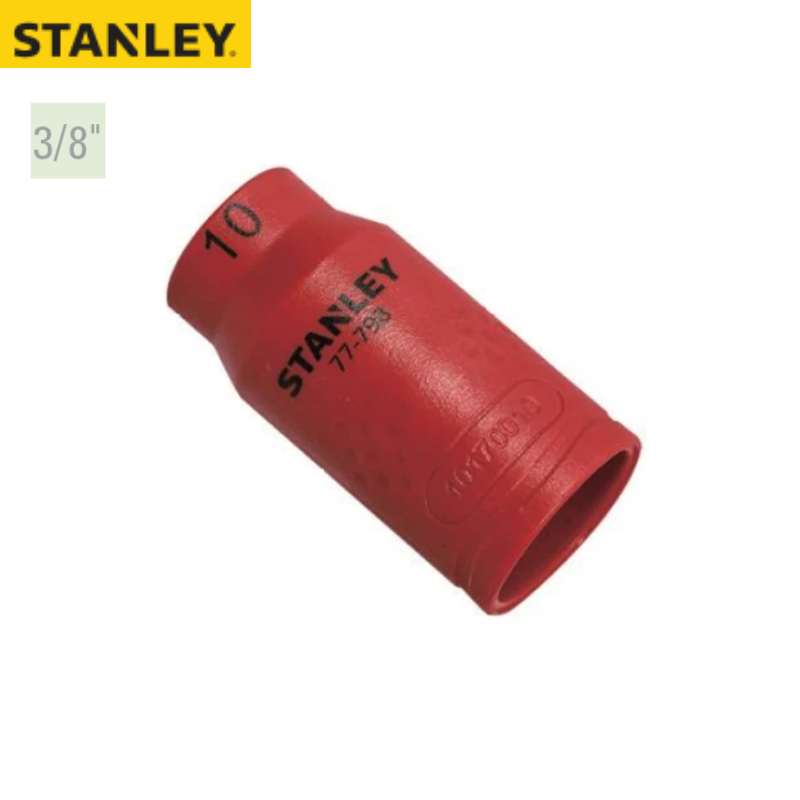 STANLEY/史丹利 3/8"绝缘公制套筒13mm STMT77814-23B