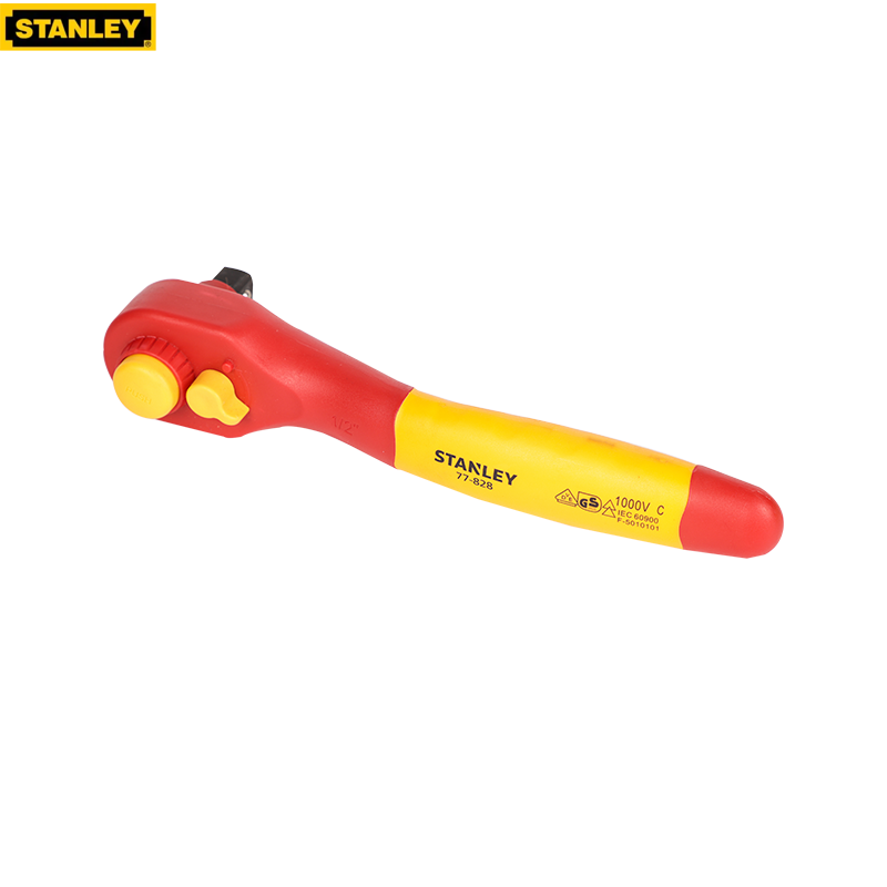 史丹利/stanley 1/2"双色绝缘棘轮扳手250mm STMT77828-23B