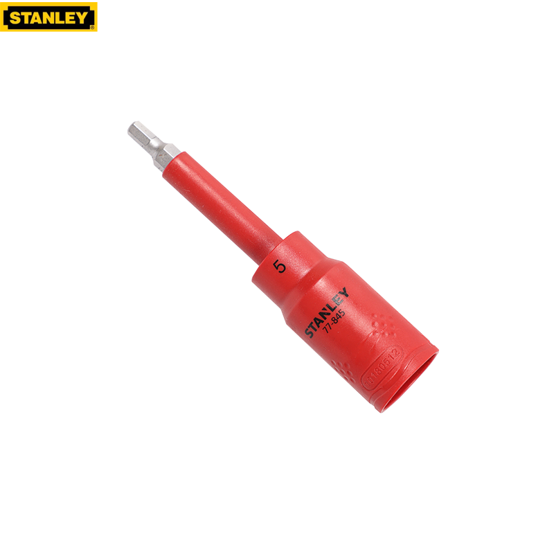 史丹利/stanley 1/2"绝缘公制旋具套筒6x120mm STMT77846-23B