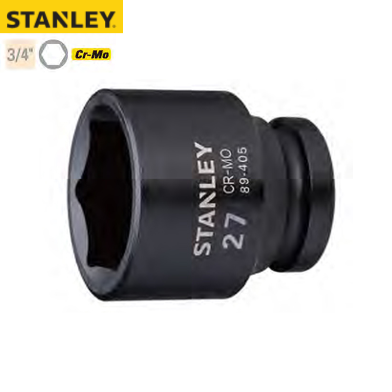 STANLEY/史丹利 19MM系列公制6角风动套筒21mm(将改定制化) STMT89399-8-23