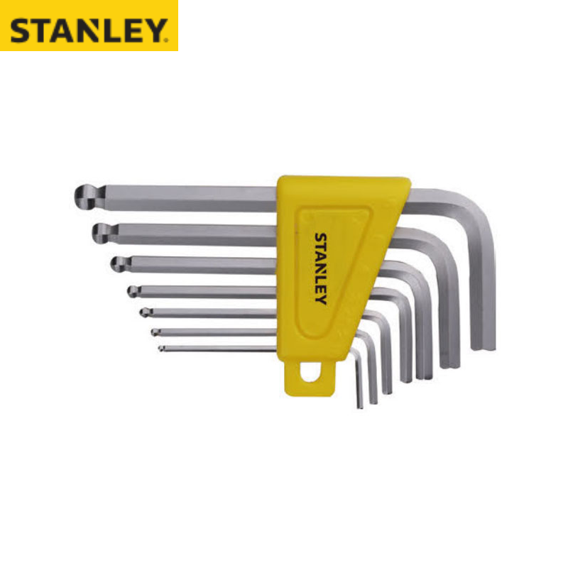 STANLEY/史丹利 7件套公制短柄球头内六角扳手1.5-6mm STMT94551-8-23