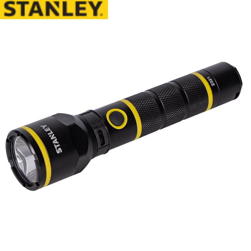 STANLEY/史丹利 LED锂电防水远射手电筒 STMT95154-8-23U