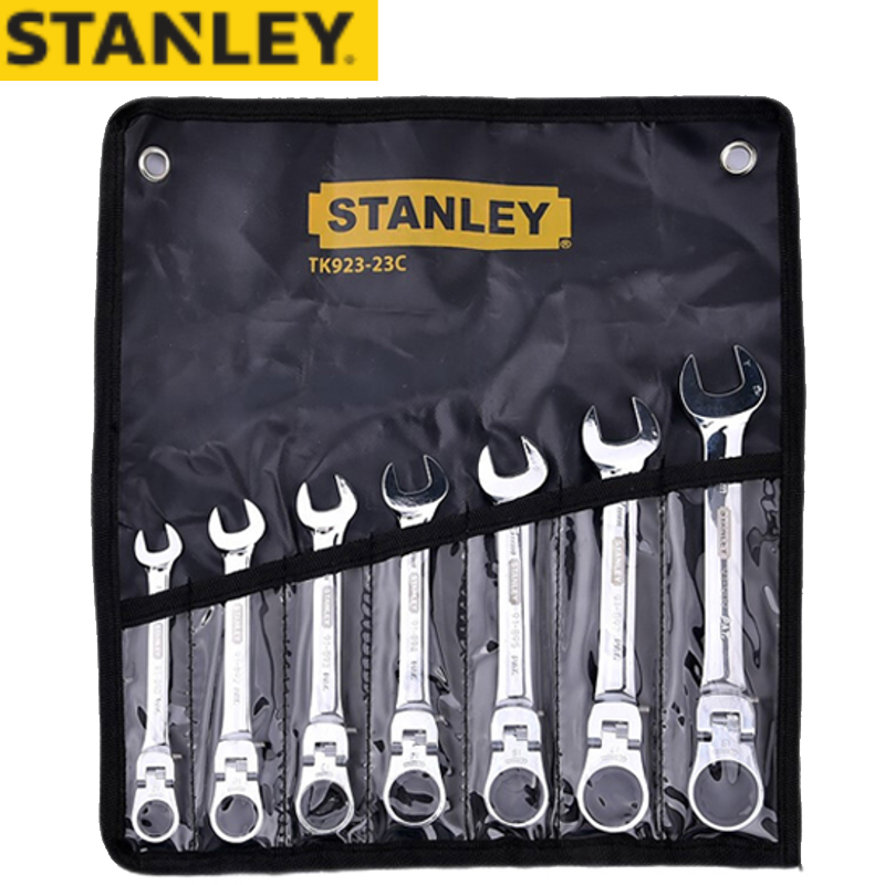 STANLEY/史丹利 7件公制活头棘开两用快扳套装 TK923-23C